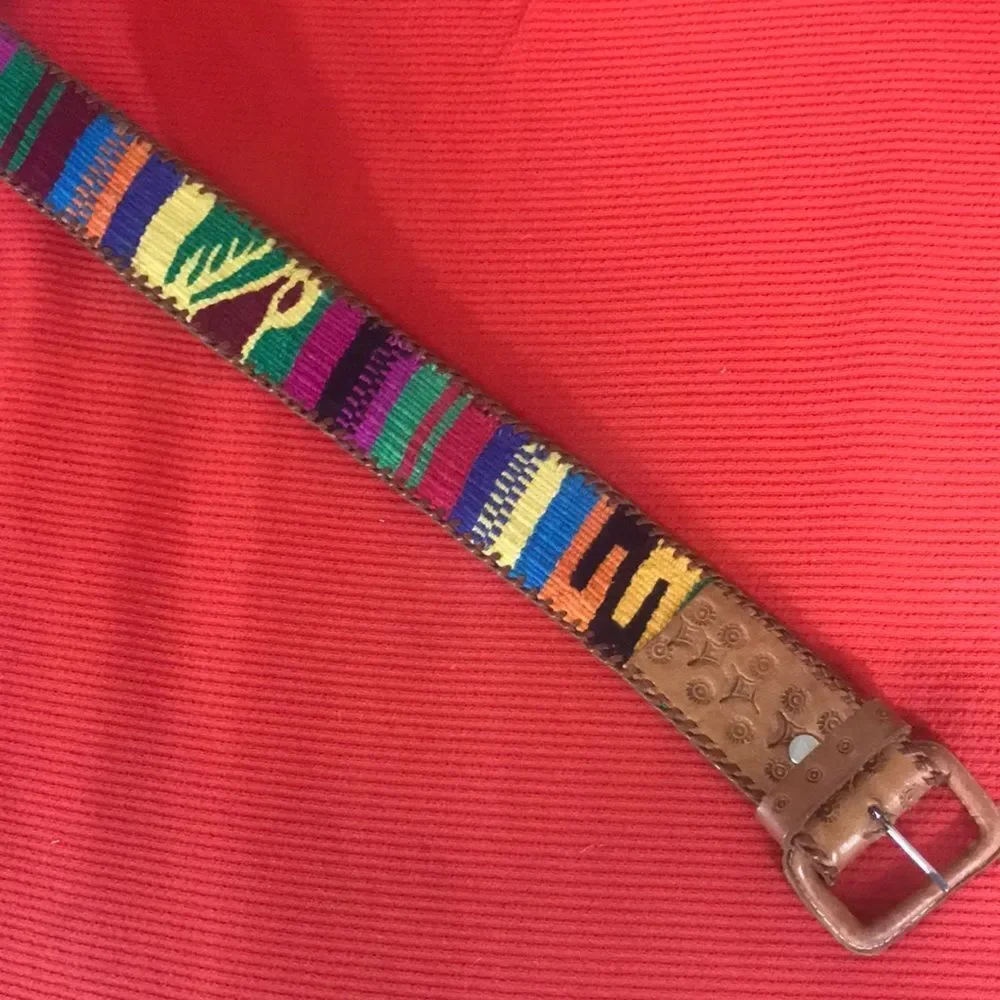Handmade Azteca Boy Belt